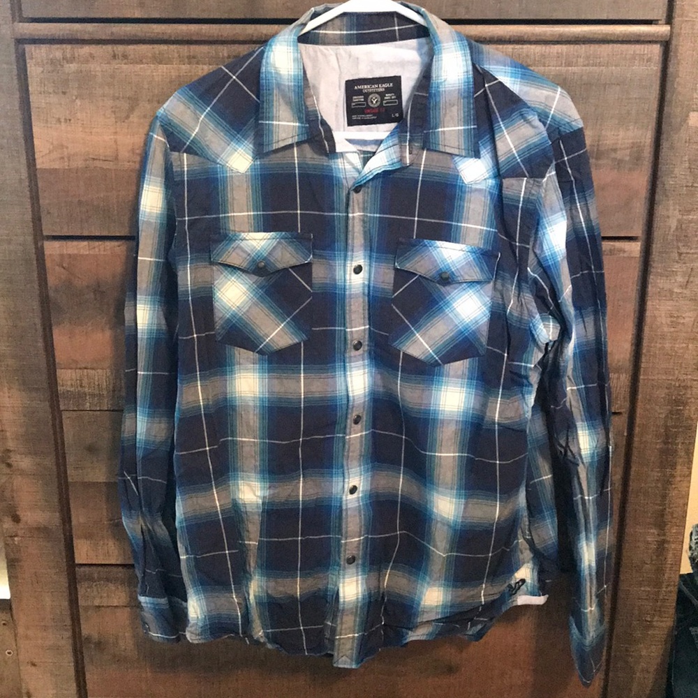 American Eagle Button Down - image 1